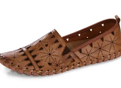 Gemini, sommerliche Damen-Slipper, Weite G, mit herausnehmbarem Fußbett