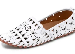 Gemini, sommerliche Damen-Slipper, Weite G, mit herausnehmbarem Fußbett
