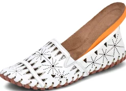 Gemini, sommerliche Damen-Slipper, Weite G, mit herausnehmbarem Fußbett