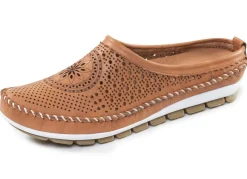 Gemini, sommerlicher Damen-Sabot, Weite G, mit herausnehmbarem Fußbett