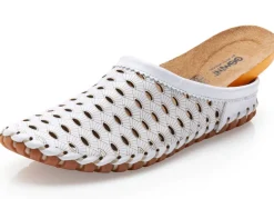 Gemini, sommerlicher Damen-Sabot, Weite G, mit herausnehmbarem Fußbett