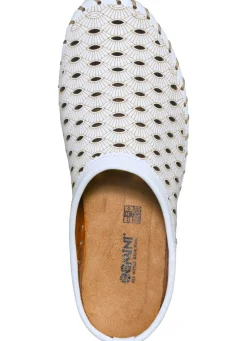 Gemini, sommerlicher Damen-Sabot, Weite G, mit herausnehmbarem Fußbett