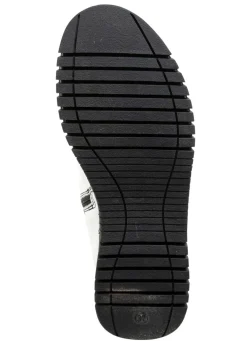 Gemini Stiefelette mit Raffung und dekorativen Knöpfen