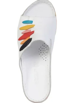 Gemini, trendige Damen-Pantoletten, Weite G, mit Gummizug