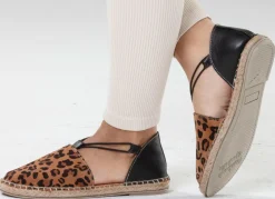 Gemini, trendige Damen-Slipper, Weite G, aus Leder