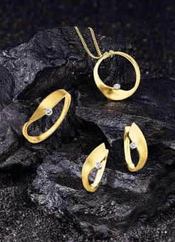 Geschmackvoller Anhänger in Bicolor