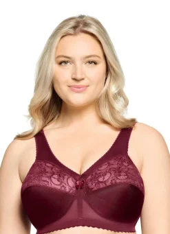 Glamorise Stütz-BH mit Spitze