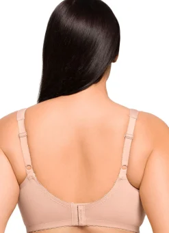 Glamorise Stütz-BH mit Stickereispitze