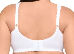 Glamorise Stütz-BH mit Stickereispitze