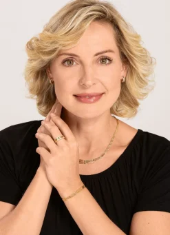 Glanzvolle Klappcreolen