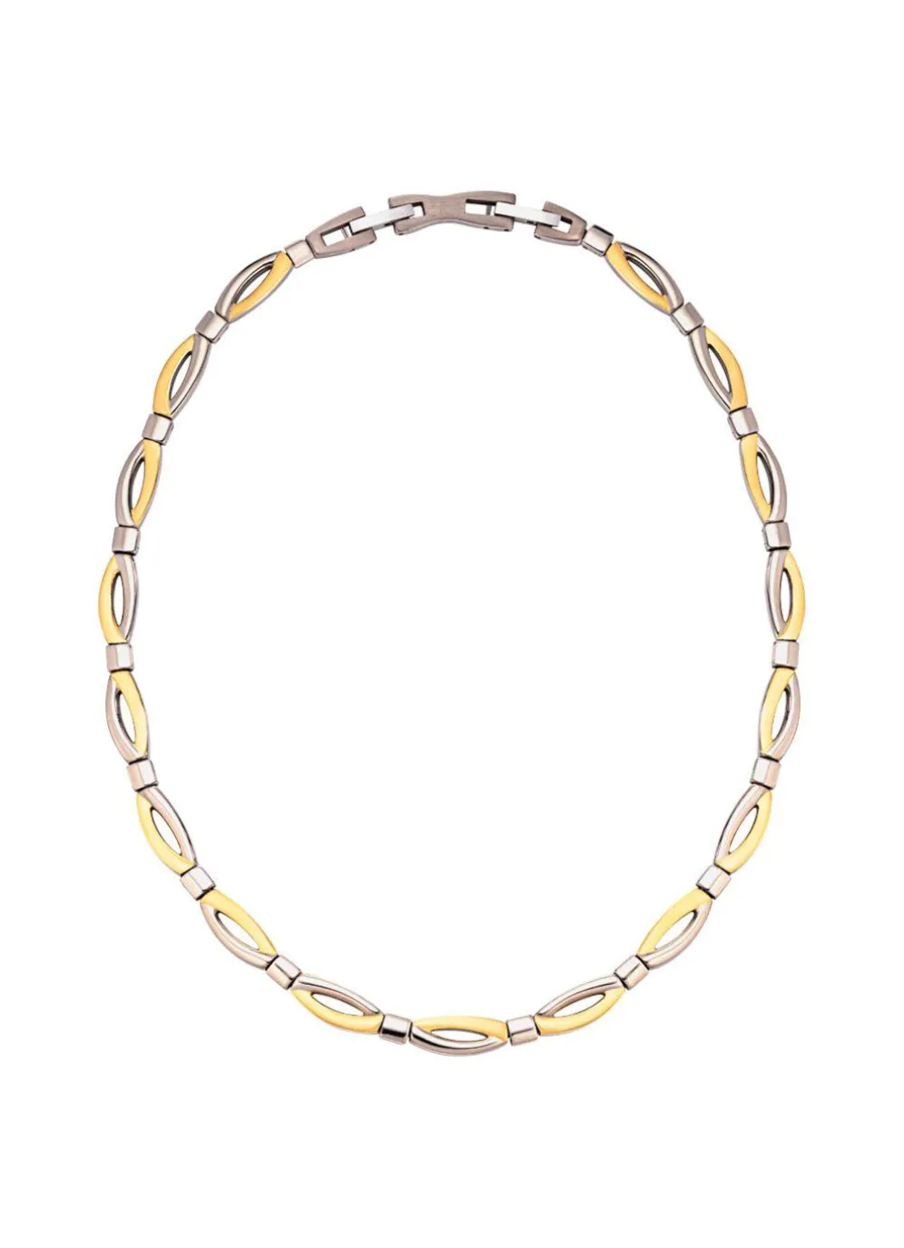 Halskette in Bicolor aus Titan
