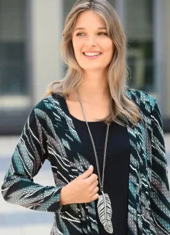 Halskette mit Feder-Anhänger