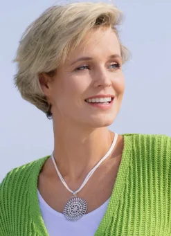 Halskette mit Glassteinen