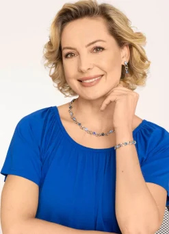 Halskette mit Kristalle