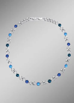 Halskette mit Kristalle