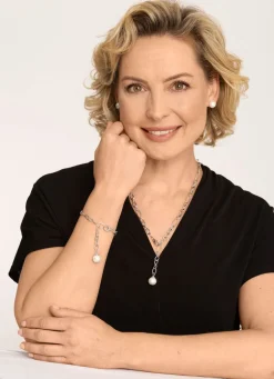 Halskette mit Süßwasser-Zuchtperle