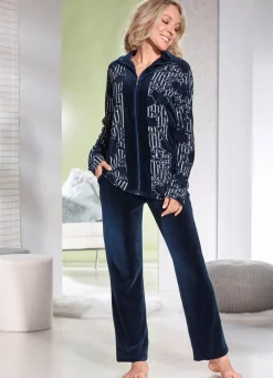 Hausanzug mit Reißverschluss