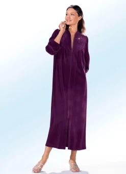 Hausmantel mit Strasszier