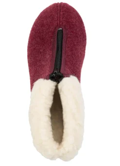 Haus-Stiefelette mit praktischem Front-Reißverschluss