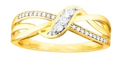 Hübscher Damenring mit 21 Diamanten