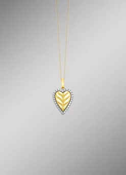 Herz-Anhänger mit Brillanten
