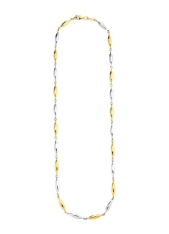 Hochwertige Halskette in Bicolor