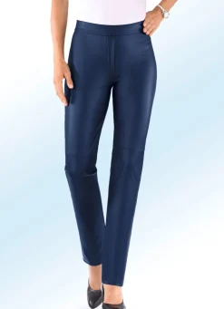 Hose aus softem Nappaleder-Imitat