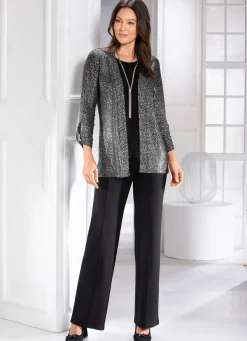 Hose in modischer Weite