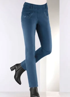 Hose mit funkelnden Glitzersteinchen