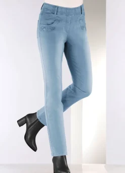 Hose mit funkelnden Glitzersteinchen