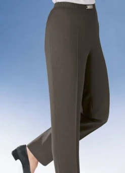 Hose mit Metallzier am Bund