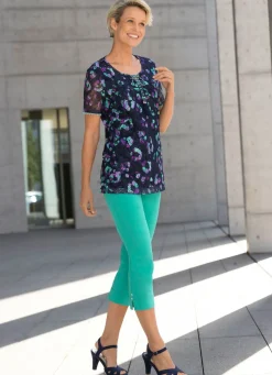 7/8-Hose mit raffinierten Beinabschlüssen