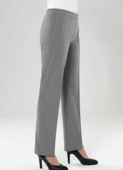 Hose mit rückwärtigem Dehnbundeinsatz