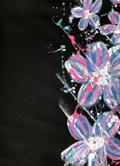 Hose mit tollem Floral Dessin