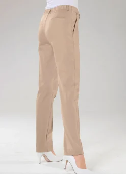 Hose mit Ziersteppungen