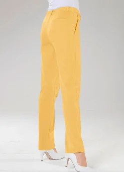 Hose mit Ziersteppungen