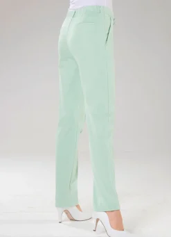 Hose mit Ziersteppungen