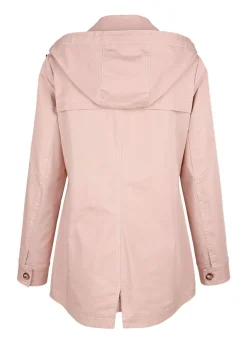 Jacke mit abnehmbarer Kapuze