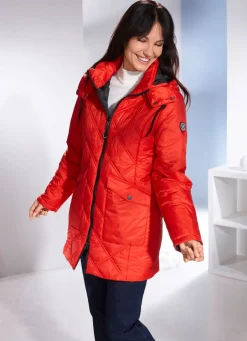 Jacke mit abnehmbarer Kapuze