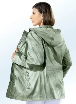 Jacke mit abnehmbarer Kapuze