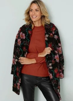 Jacke mit Floralprint