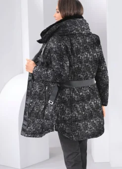 Jacke mit Gürtel