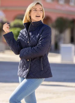 Jacke mit interessantem Stepp