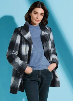 Jacke mit Karodessin