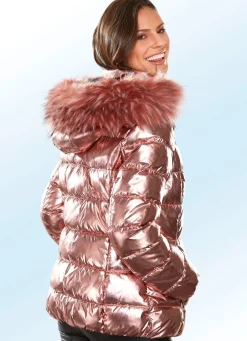 Jacke mit Kassettenstepp