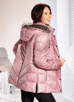 Jacke mit Reißverschluss an den Seitenschlitzen