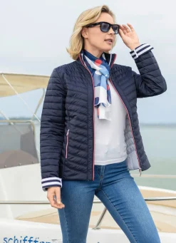 Jacke mit Reißverschlussleiste