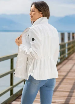 Jacke mit Reißverschlusstaschen