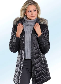 Jacke mit weißer Kontrastpaspelierung