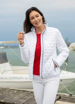 Jacke mit Zwiebelstepp